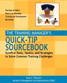 The Training Manager's Quick-Tip Sourcebook