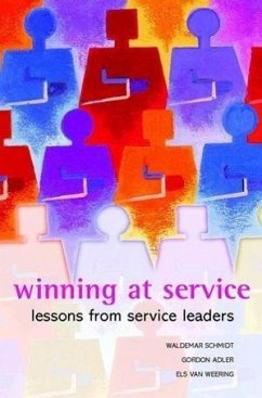 Winning at Service - Schmidt, Waldemar;Adler, Gordon;van Weering, Els