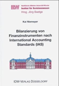 Cover Bilanzierung von Finanzinstrumenten nach International Accounting Standards (IAS)