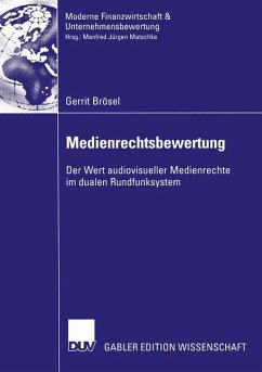 Medienrechtsbewertung - Brösel, Gerrit