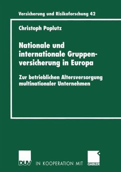 Nationale und internationale Gruppenversicherung in Europa - Poplutz, Christoph