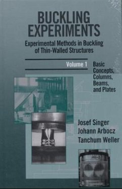 Buckling Experiments, Experimental Methods in Buckling of Thin-Walled Structures 2 Volume Set - Singer, J.;Arbocz, J.;Weller, T.