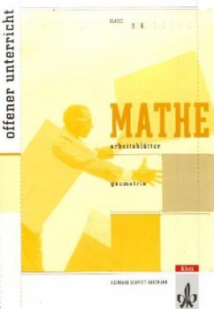 Mathe, Arbeitsblätter Geometrie, Klasse 5 und 6 - Schmitt-Hartmann, Reinhard