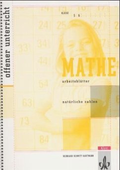 Mathe Arbeitsblätter, Natürliche Zahlen - Schmitt-Hartmann, Reinhard