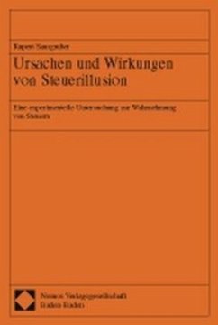 Cover Ursachen und Wirkungen von Steuerillusion