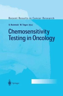 Chemosensitivity Testing in Oncology - Reinhold, Uwe / Tilgen, Wolfgang (eds.)