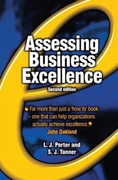 Assessing Business Excellence - Porter, Les / Tanner, Steve (eds.)