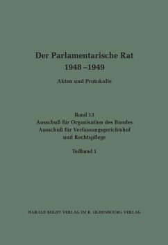 Ausschuß für Organisation des Bundes / Ausschuß für Verfassungsgerichtshof und Rechtspflege - Büttner, Edgar / Wettengel, Michael (Bearb.)