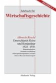 Deutschlands Krise und Konjunktur 1924¿1934
