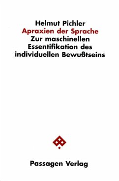 Apraxien der Sprache - Pichler, Helmut