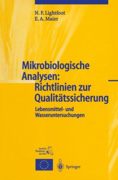 Mikrobiologische Analysen: Richtlinien zur Qualitätssicherung - Lightfoot, N.F.;Maier, Eddie A.