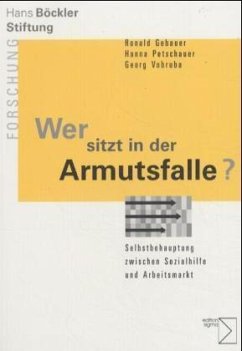 Wer sitzt in der Armutsfalle? - Gebauer, Roland;Petschauer, Hanna;Vobruba, Georg