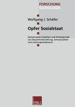 Opfer Sozialstaat - Schäfer, Wolfgang J.