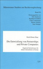 Die Entwicklung von Partnerships und Private Companies