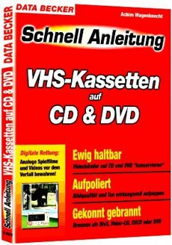 VHS-Kassetten auf CD & DVD - Wagenknecht, Achim