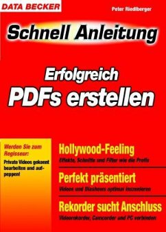 Erfolgreich PDFs erstellen - Schaeffer, Florian