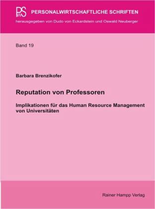 Implikationen für das Human Resource Management von Universitäten Implikationen für das Human Resource Management von Universitäten