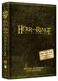 Der Herr der Ringe, Die Gefährten, Special Extended Edition, 4 DVDs