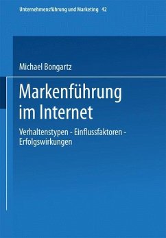 Markenführung im Internet - Bongartz, Michael