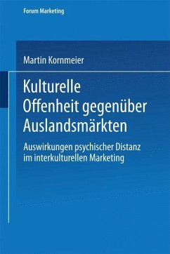 Kulturelle Offenheit gegenüber Auslandsmärkten - Kornmeier, Martin