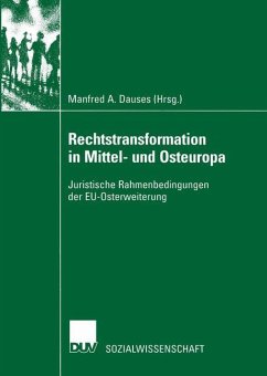 Rechtstransformation in Mittel- und Osteuropa - Dauses, Manfred A. (Hrsg.)