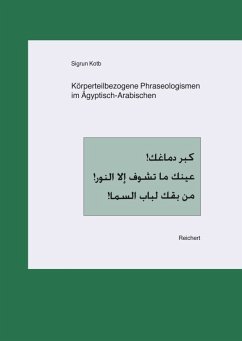 Cover Körperbezogene Phraseologismen im Ägyptisch-Arabischen