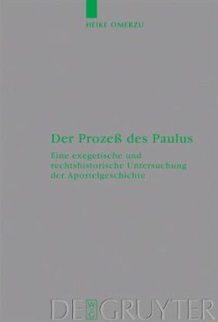 Der Prozeß des Paulus - Omerzu, Heike