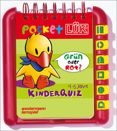 KinderQuiz, Kontrollgerät mit Spiralbuchblock / pocket LÜK KinderQuiz, Kontrollgerät mit Spiralbuchblock / pocket LÜK