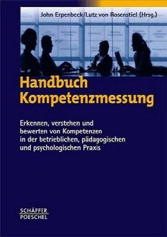 Handbuch Kompetenzmessung - Erpenbeck, John; Rosenstiel, Lutz von