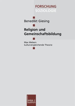 Religion und Gemeinschaftsbildung - Giesing, Benedikt
