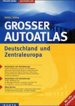 Cover Großer Autoatlas Deutschland und Zentraleuropa 2003/2004