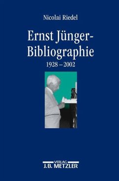 Ernst-Jünger-Bibliographie - Riedel, Nicolai