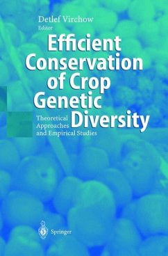 Efficient Conservation Of Crop Genetic Diversity - Virchow, Detlef (ed.)