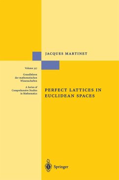 Perfect Lattices in Euclidean Spaces - Martinet, Jacques