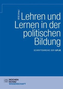 Cover Lehren und Lernen in der politischen Bildung