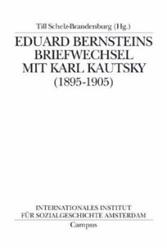 Eduard Bernsteins Briefwechsel mit Karl Kautsky (1895-1905) - Schelz-Brandenburg, Till / Thurn, Susanne (Hgg.)