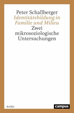 Identitätsbildung in Familie und Milieu - Schallberger, Peter