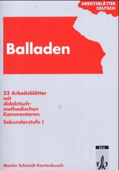 Balladen - Schmidt-Kortenbusch, Martin