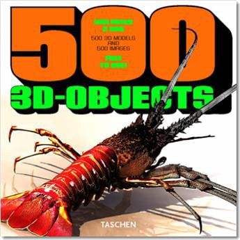 500 3D Objects, w. 2 CD-ROMS