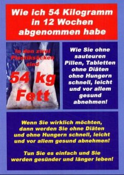 Cover Wie ich 54 Kilogramm in 12 Wochen abgenommen habe
