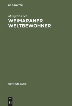Weimaraner Weltbewohner - Koch, Manfred