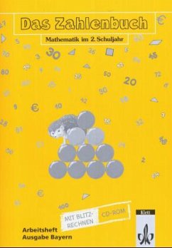 Cover Mathematik im 2. Schuljahr, Arbeitsheft m. CD-ROM / Das Zahlenbuch, Ausgabe Bayern, EURO