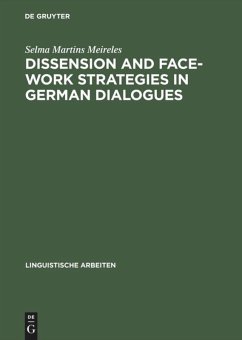 Dissension and Face-work Strategies in German Dialogues