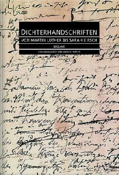 Dichterhandschriften - Meyer, Jochen (Hrsg.)