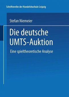 Die deutsche UMTS-Auktion - Niemeier, Stefan