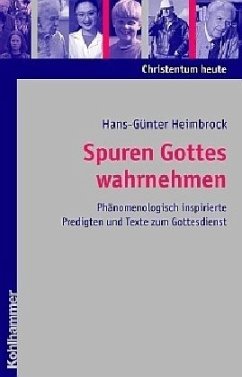 Spuren Gottes wahrnehmen - Heimbrock, Hans-Günter