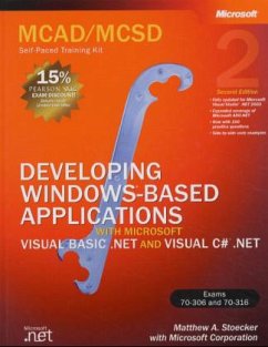 Cover Developing Windows-Based Applications with Microsoft Visual Basic .NET and Microsoft Visual C sharp .NET, w. CD-ROM a. D