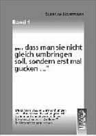 Cover '... dass man sie nicht gleich umbringen soll, sondern erst mal gucken ...'