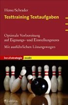Testtraining Textaufgaben - Hesse, Jürgen / Schrader, Hans Chr.
