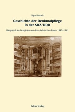 Cover Geschichte der Denkmalpflege in der SBZ/DDR